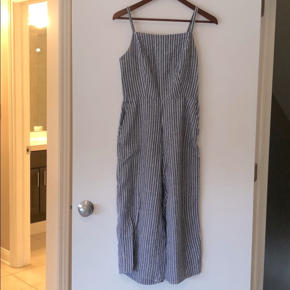 Chambray stripped jumper from Old Navy